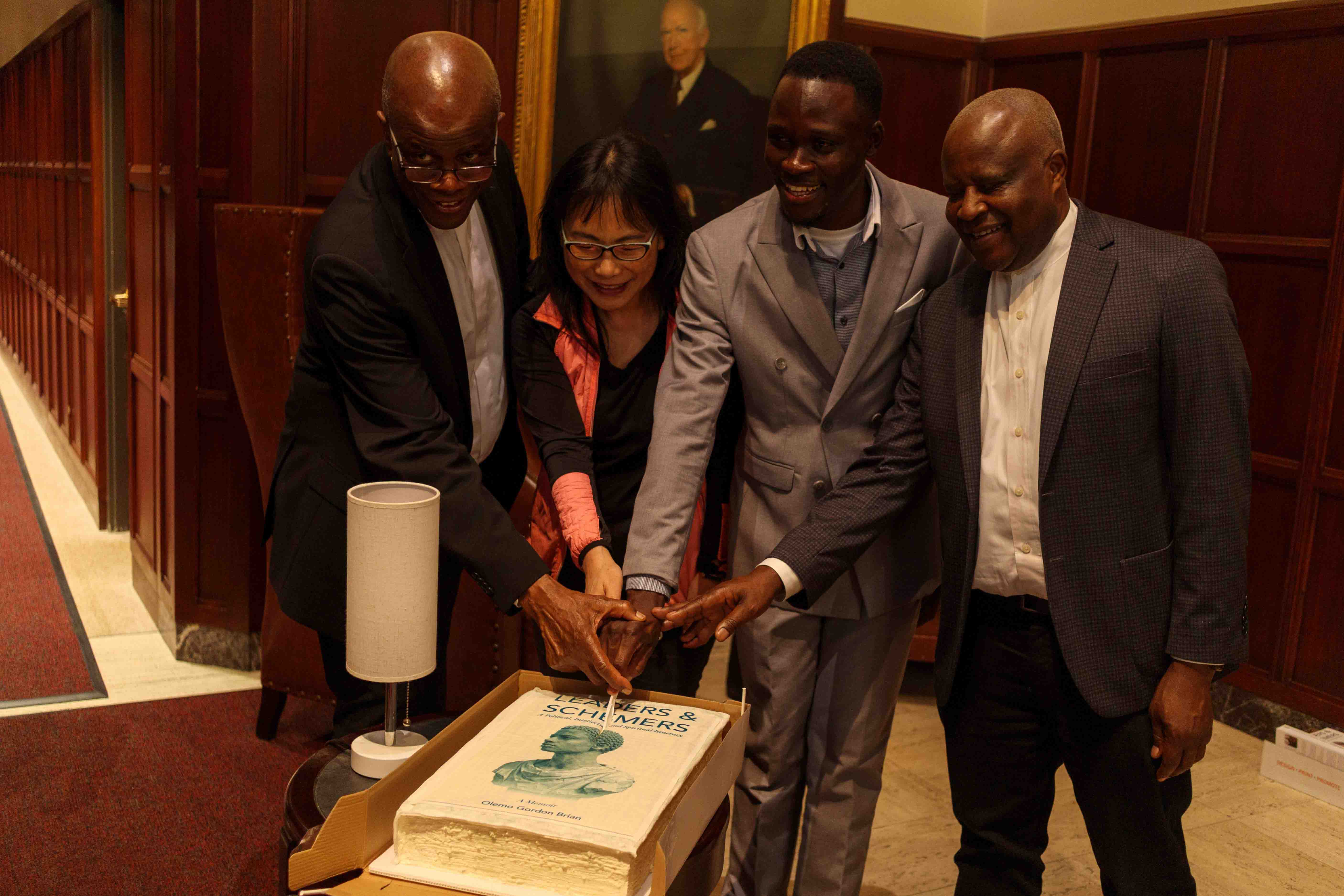 Reception at the Leaders and Schemers launch
